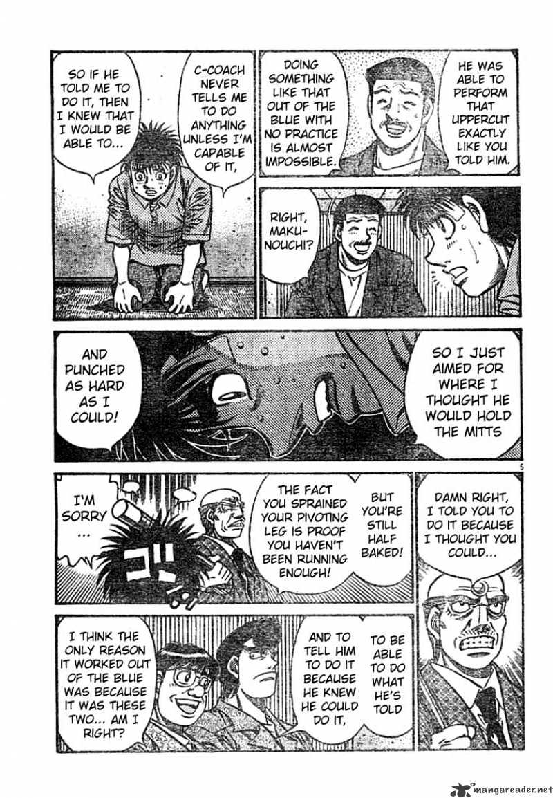 Hajime no Ippo: Fighting Spirit, Chapter 741 image 05